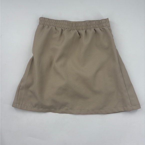 Nautica Tan School Uniform Skort - 16. - Picture 4 of 5
